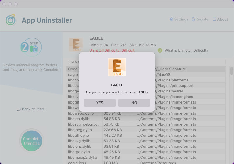 uninstall Autodesk Eagle
